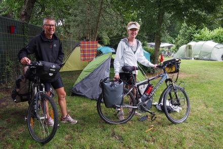 Fiets / wandelkampeerders